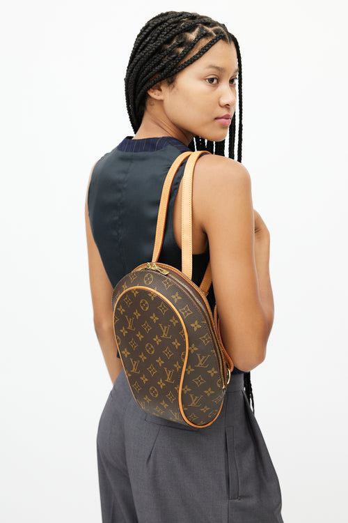 Louis Vuitton 1999 Brown Monogram Ellipse Sac À Dos Backpack