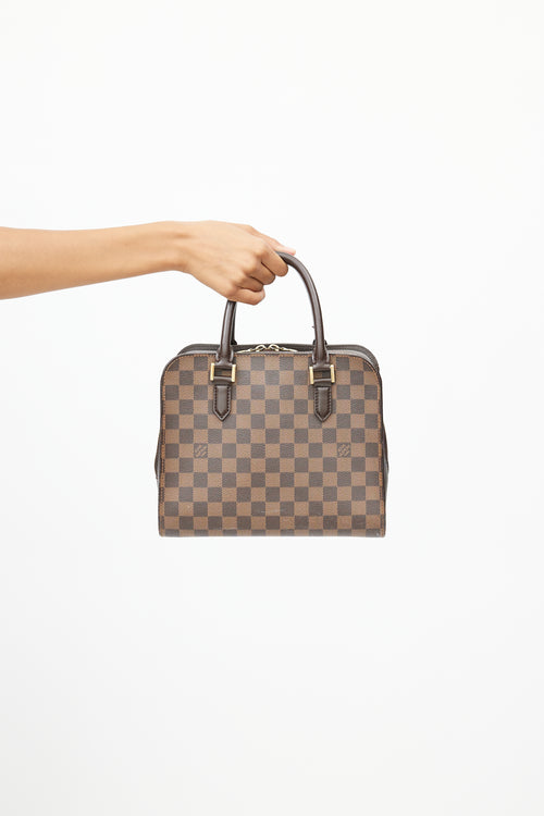 Louis Vuitton 2000 Brown Damier Ebene Triana Bag