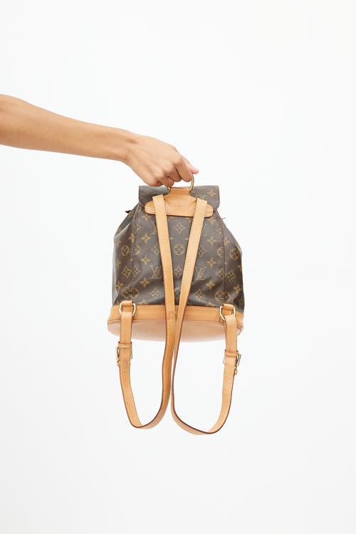 Louis Vuitton 2000 Brown Monogram Montsouris Backpack