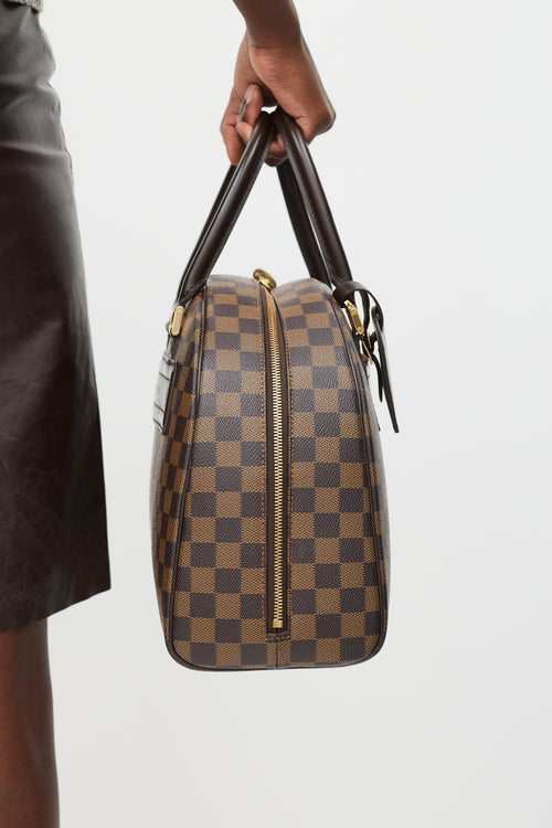 Louis Vuitton 2001 Brown Damier Ebene Nolita Bag