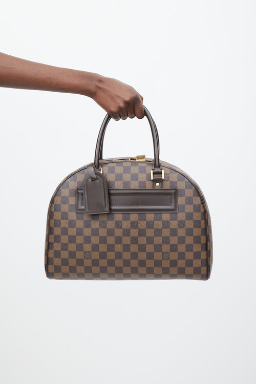 Louis Vuitton 2001 Brown Damier Ebene Nolita Bag