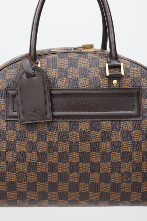 Louis Vuitton 2001 Brown Damier Ebene Nolita Bag