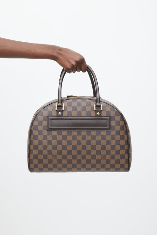 Louis Vuitton 2001 Brown Damier Ebene Nolita Bag