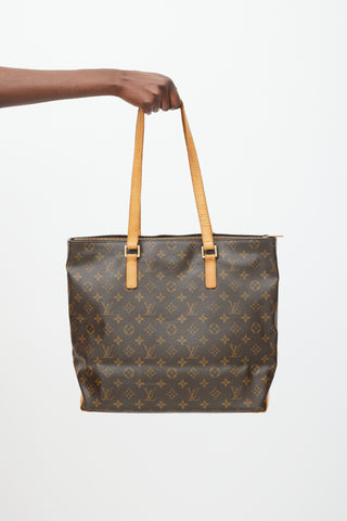 Louis Vuitton 2001 Brown Monogram Cabas Piano Bag