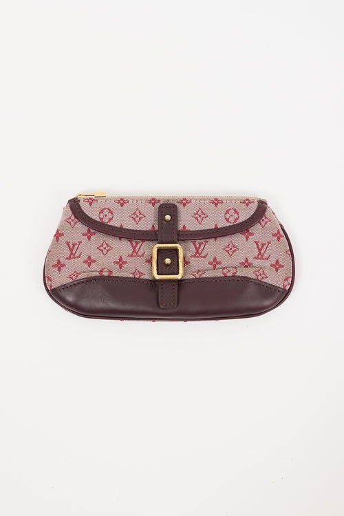 Louis Vuitton 2003 Pink Monogram Canvas Mini Lin Anne Pouch