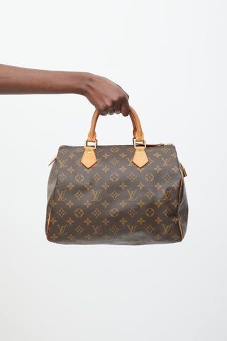 Louis Vuitton 2008 Brown Monogram Speedy 30 Bag