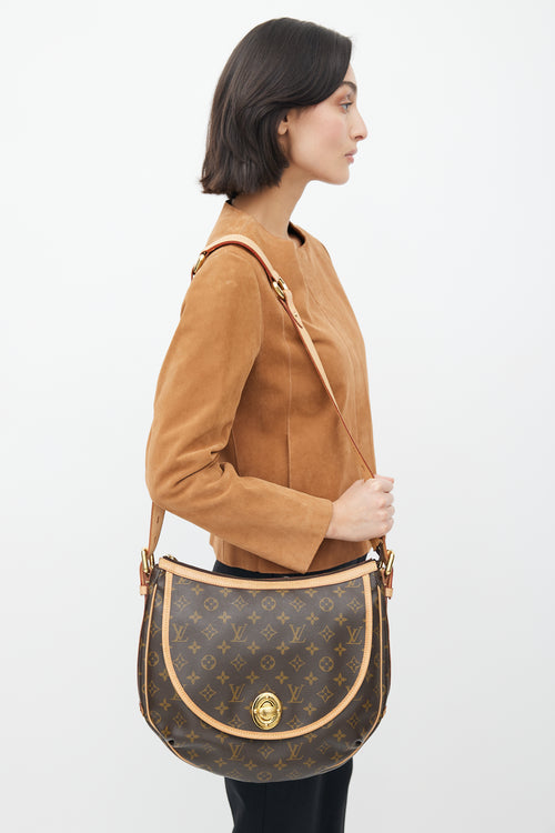 Louis Vuitton 2009 Brown Monogram Tulum PM Shoulder Bag