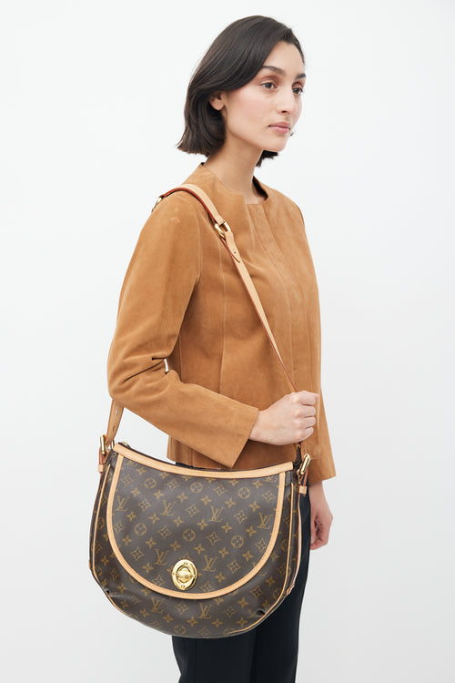 Louis Vuitton 2009 Brown Monogram Tulum PM Shoulder Bag