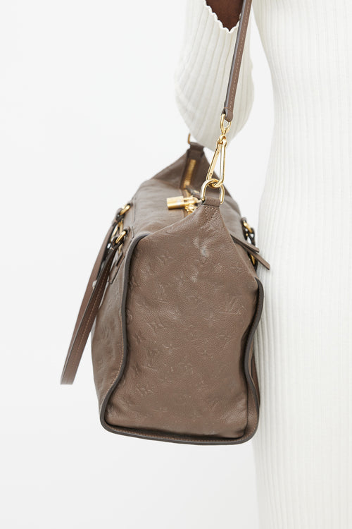 Louis Vuitton 2011 Brown Monogram Empreinte Lumineuse Bag