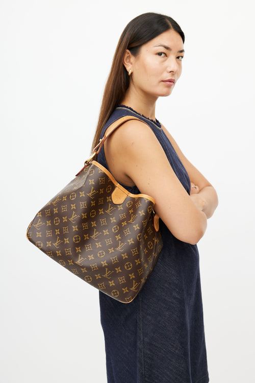 Louis Vuitton 2014 Brown Monogram Delightful Shoulder Bag