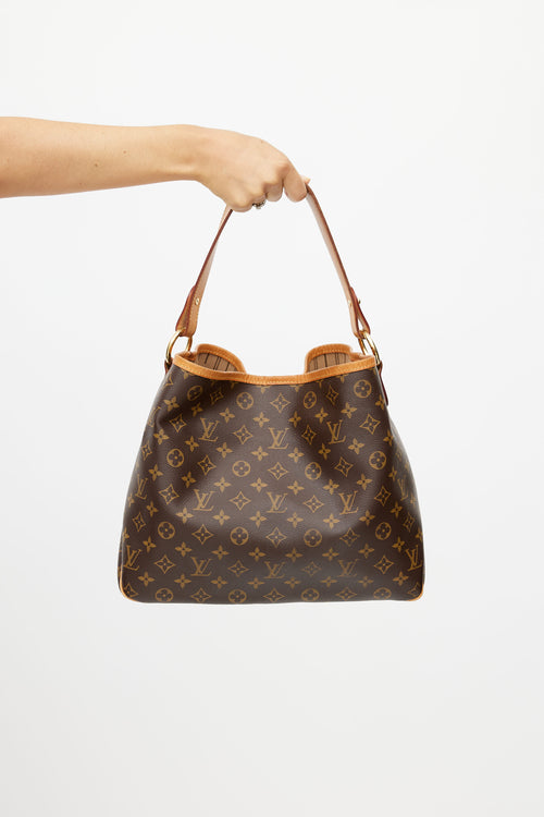 Louis Vuitton 2014 Brown Monogram Delightful Shoulder Bag