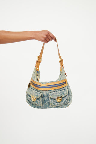 Louis Vuitton Denim Baggy Shoulder Bag