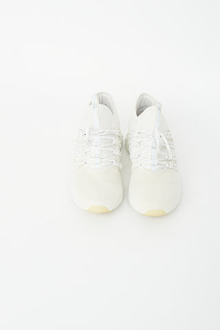 Louis Vuitton Beige 
White America
s Cup Sneaker