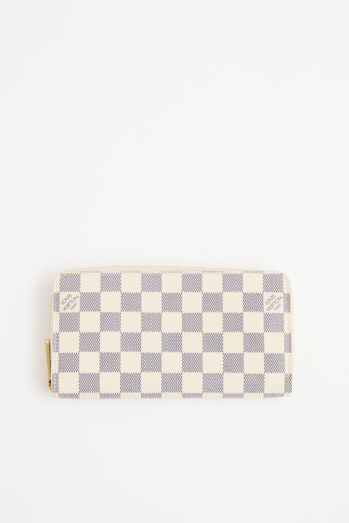 Louis Vuitton Damier Azur Zip Wallet