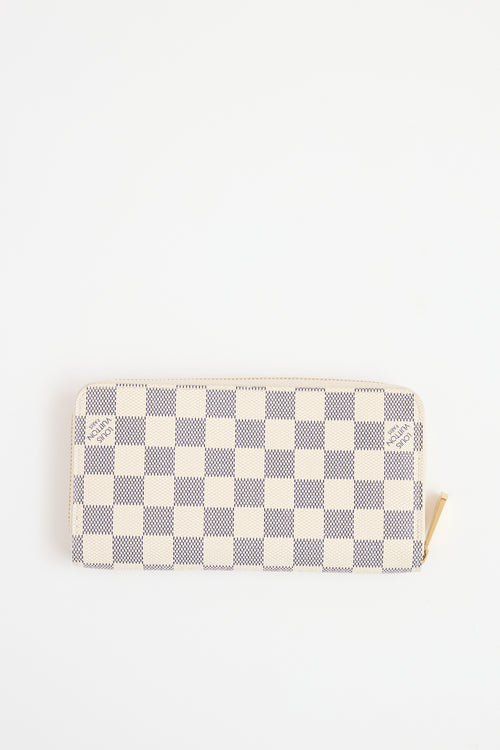 Louis Vuitton Damier Azur Zip Wallet