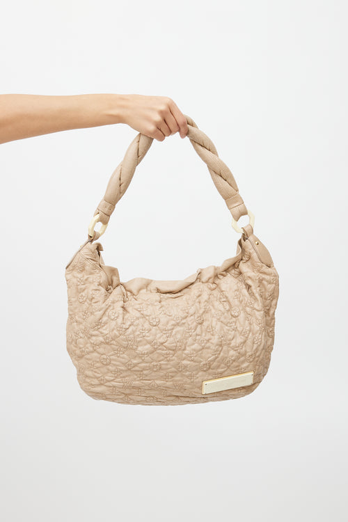 Louis Vuitton Beige Olympe Nimbus GM Monogram Shoulder Bag