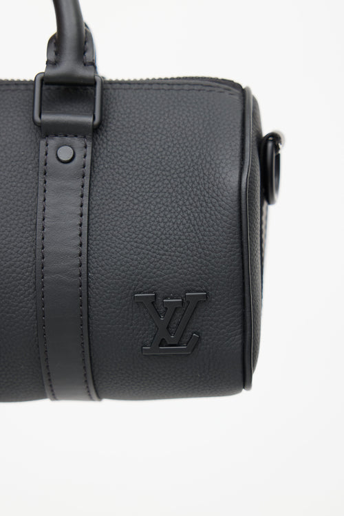 Louis Vuitton Black Aerogram Keepall XS Crossbody Bag