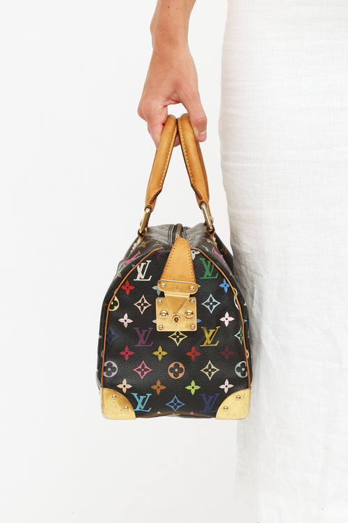 Louis Vuitton 2006 Black Murakami Speedy 30 Bag