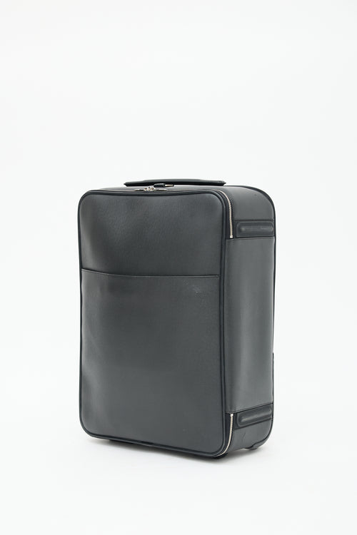 Louis Vuitton Black Taiga Leather Pegase Suitcase