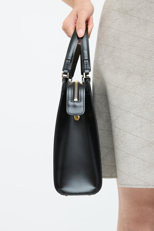 Black Epi Figari Handbag