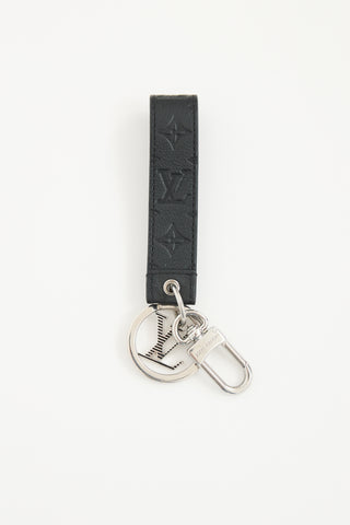 Louis Vuitton Shadow Gragonne Key Holder 
Charm