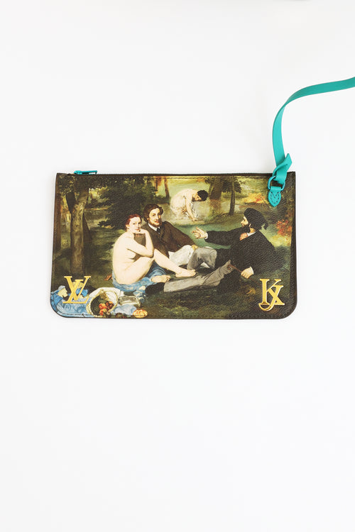 x Jeff Koons Manet Neverfull Bag