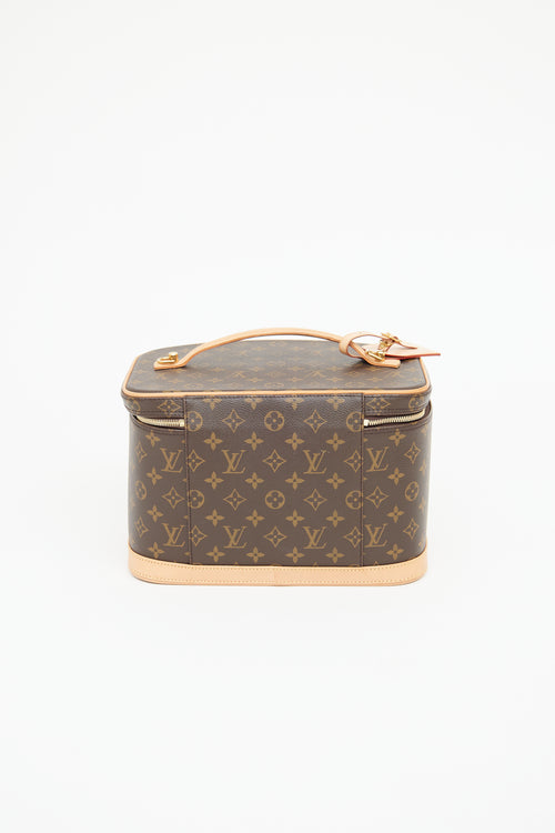 Louis Vuitton Brown 2012 Monogram Nice Vanity Case