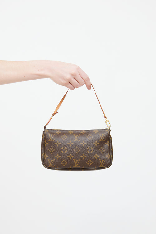 Louis Vuitton Brown Monogram Pochette