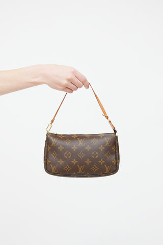 Louis Vuitton Brown Monogram Pochette