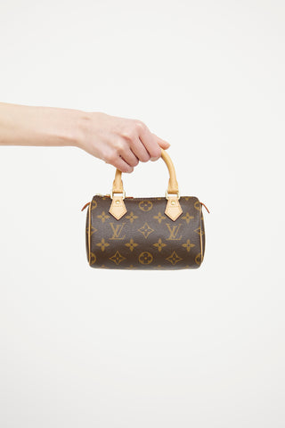 Louis Vuitton Brown Monogram Nano Speedy Bag