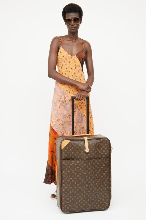 Louis Vuitton Brown 2010 Monogram Pegase Luggage