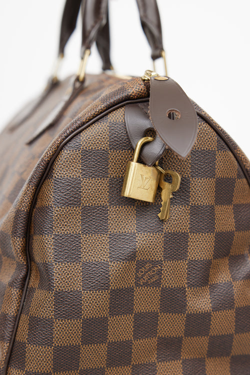 Louis Vuitton Brown Damier Ebene Speedy 30 Bag