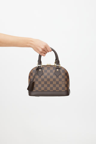 Louis Vuitton Brown Damier Ebene Alma BB Crossbody Bag