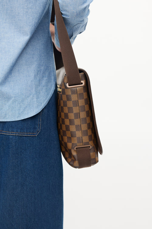 Louis Vuitton Brown Damier Ebene Brooklyn GM Bag