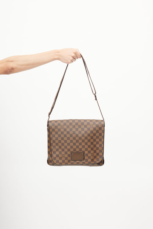 Louis Vuitton Brown Damier Ebene Brooklyn GM Bag