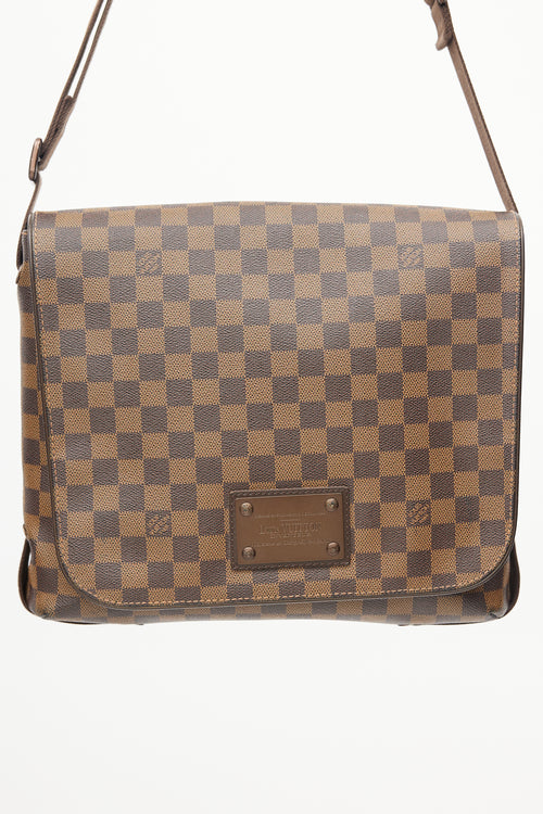 Louis Vuitton Brown Damier Ebene Brooklyn GM Bag