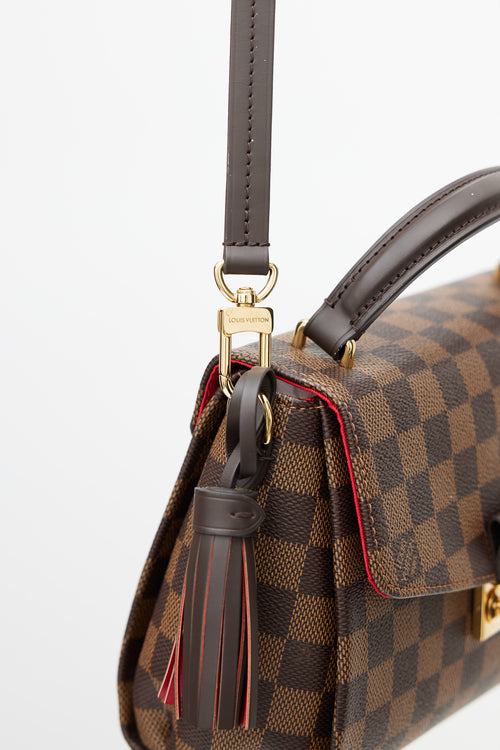 Louis Vuitton Brown Damier Ebene Croisette Shoulder Bag