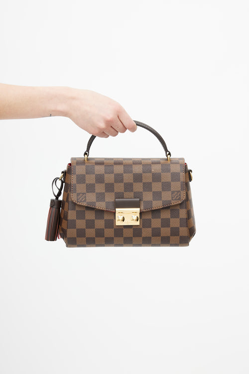 Louis Vuitton Brown Damier Ebene Croisette Shoulder Bag