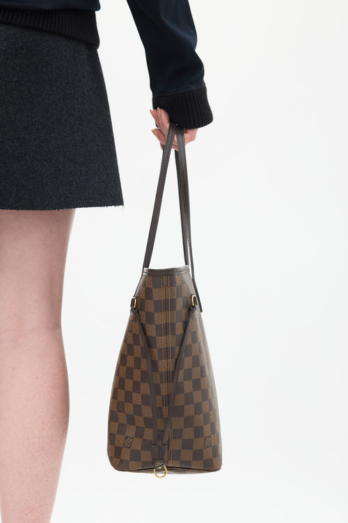 Louis Vuitton Brown Damier Ebene Neverfull MM Bag