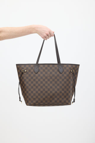 Louis Vuitton Brown Damier Ebene Neverfull MM Bag