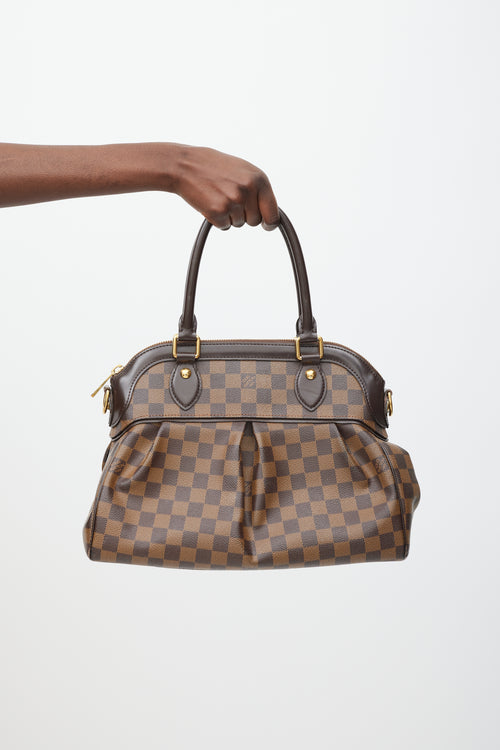 Louis Vuitton Brown Damier Ebene Trevi PM Bag