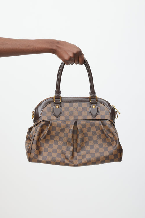 Louis Vuitton Brown Damier Ebene Trevi PM Bag