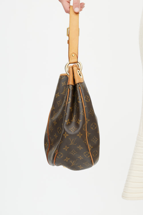 Louis Vuitton Brown Galleria PM Monogram Bag