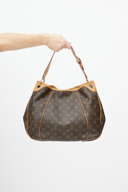 Louis Vuitton Brown Galleria PM Monogram Bag