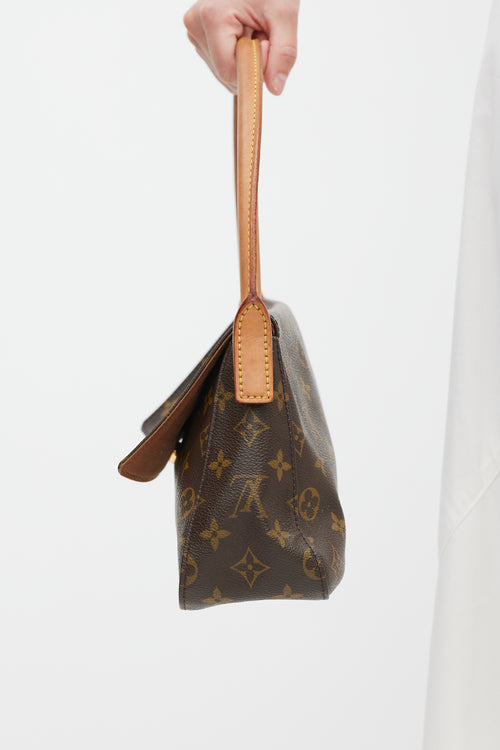 Louis Vuitton Brown Looping PM Monogram Bag