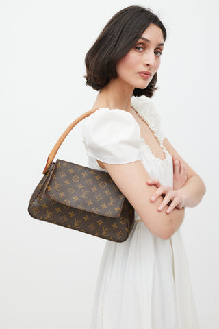 Louis Vuitton Brown Looping PM Monogram Bag