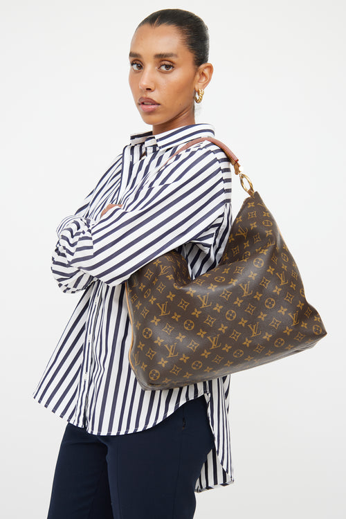 Louis Vuitton Brown Monogram Sully Shoulder Bag