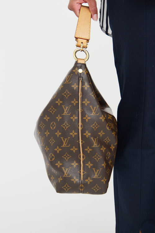 Louis Vuitton Brown Monogram Sully Shoulder Bag