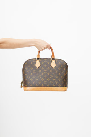 2000 Brown Monogram Alma PM Bag