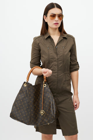 Louis Vuitton Brown Monogram Artsy MM Bag